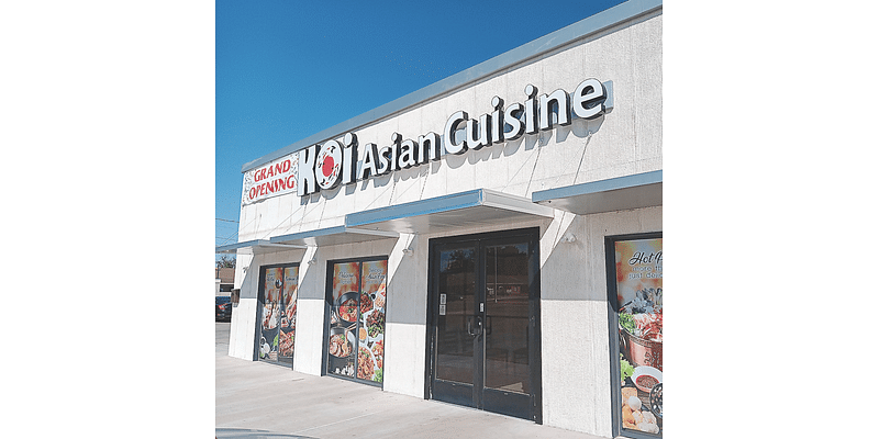 Koi Asian Cuisine highlights Japanese ramen, hot pot and skewers