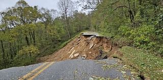 550+ roads still closed in NC mountains; Blue Ridge Parkway hit by 30+ rock, mudslides