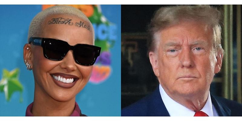 Amber Rose Echoes Donald Trump's 'Pet-Eating Haitians' Conspiracy