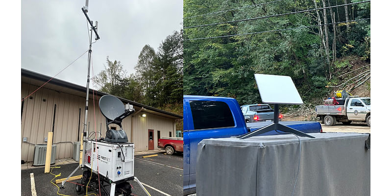 Starlink, compact cell towers deployed in NC mountains with ‘blackout zones’ common after Helene devastation