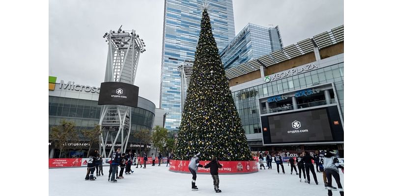 These seven holiday ice rinks are sliding into town starting in November