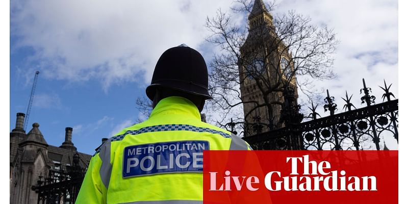 Police in London face ‘eye-watering cuts’, Met chief Mark Rowley says - UK politics live