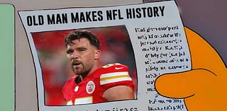 Chiefs' Travis Kelce makes old man history vs. Buccaneers