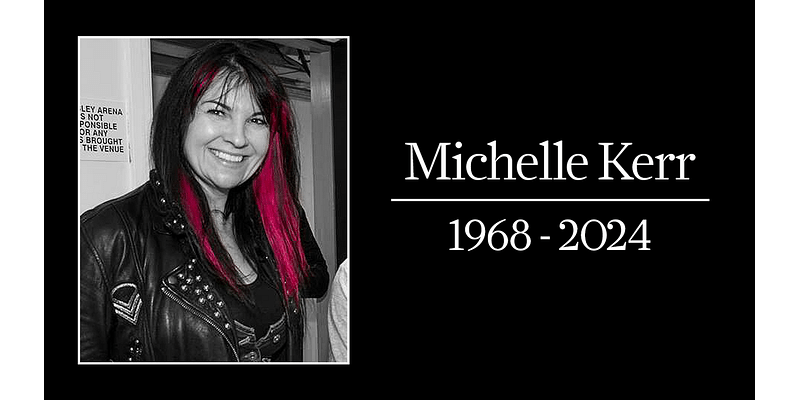 "A true believer, sharp as a knife, heart of gold." A tribute to Michelle Kerr, the ass-kicking, passionate PR legend who helped shape modern metal as we know it