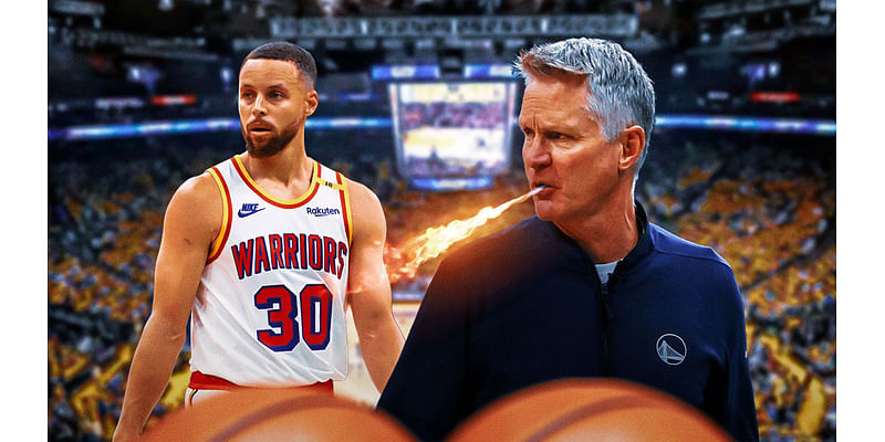 Warriors' Steve Kerr enjoys 'beauty' of yelling at Stephen Curry