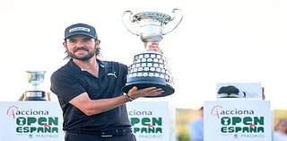 Angel Hidalgo holds his nerve to deny Jon Rahm a fourth Spanish Open title