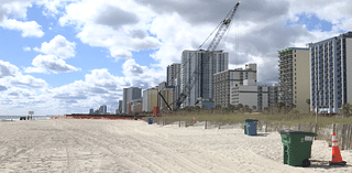 Ocean outfall project closes section of Myrtle Beach