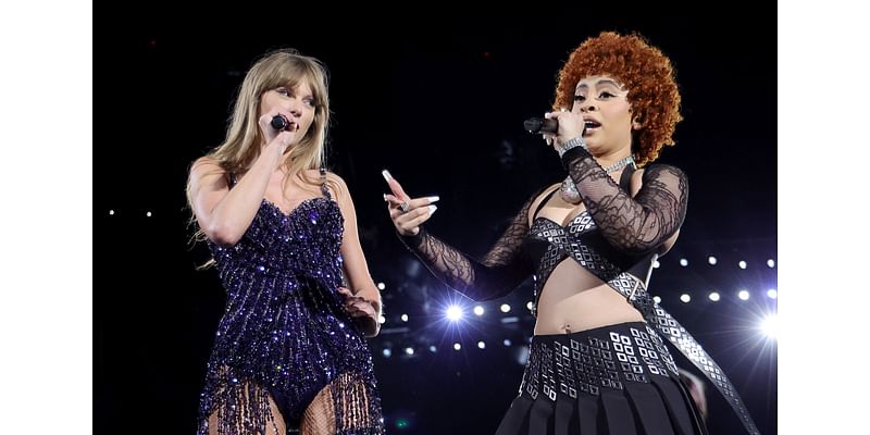 Is Ice Spice teasing a collab with Taylor Swift?