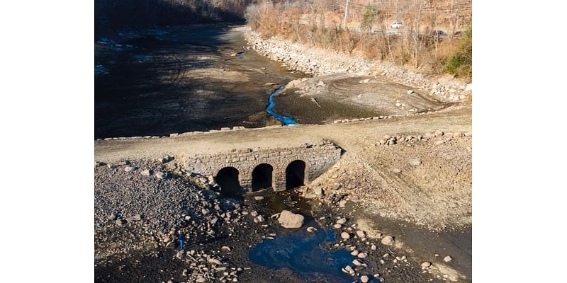 'Ghost Bridge' Revealed By Low Water Levels At NJ Reservoir