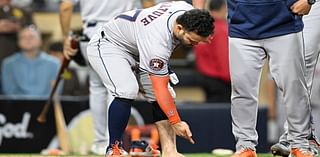 Wacky game between Padres and Astros as Jose Altuve takes off his shoe to protest a call.