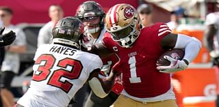 Moody shrugs off 3 missed FGs to kick 49ers past Buccaneers 23-20 in McCaffrey's season debut