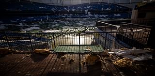 A first look inside the Rays’ hurricane-damaged Tropicana Field