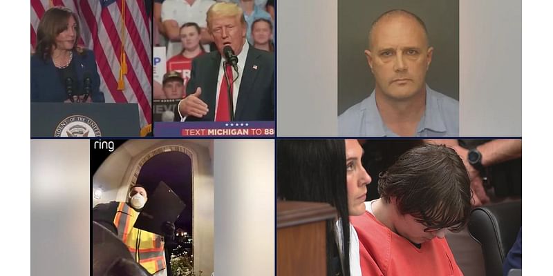 Harris, Trump in Michigan • Troy city employee charged with rape • DTE works to ease fears after murder