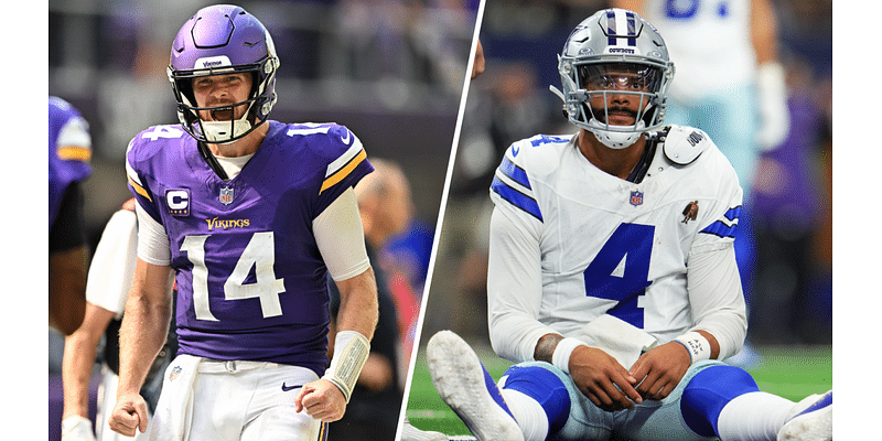 NFL power rankings: Vikings rising, Cowboys falling after Week 3 Sunday action