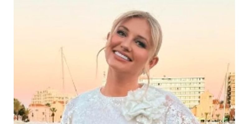 Love Island's Amy Hart gushes about her 'mob wives' inspired wedding as she reveals she nearly fell down the stairs during dream ceremony