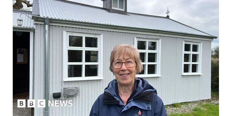 Historic Edithmead tin church repaired in time for Christmas