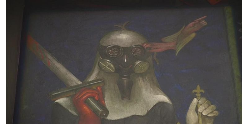 The haunted legend behind a Millvale church's famous murals