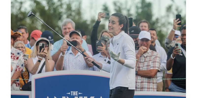 WNBA star Caitlin Clark draws a big crowd at The Annika in Belleair