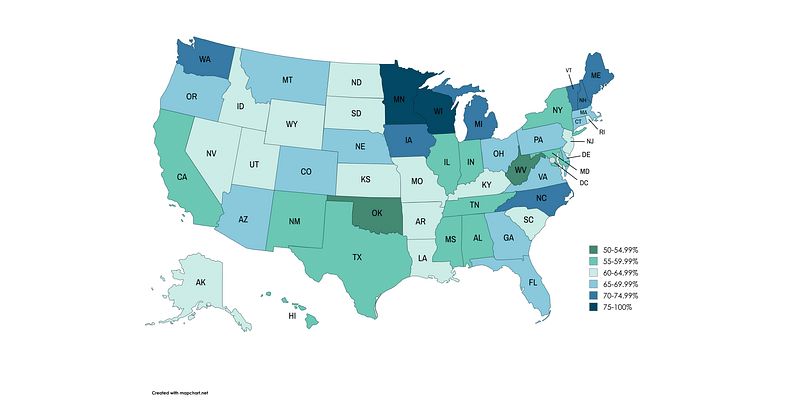 Minnesota set to remain leader in US voter turnout, early data shows