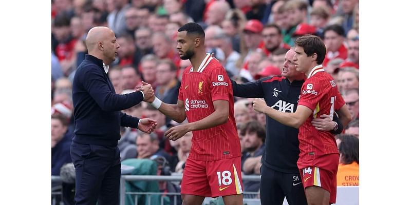 How Arne Slot uses substitutes at Liverpool – from ‘closers’ to ‘human shields’