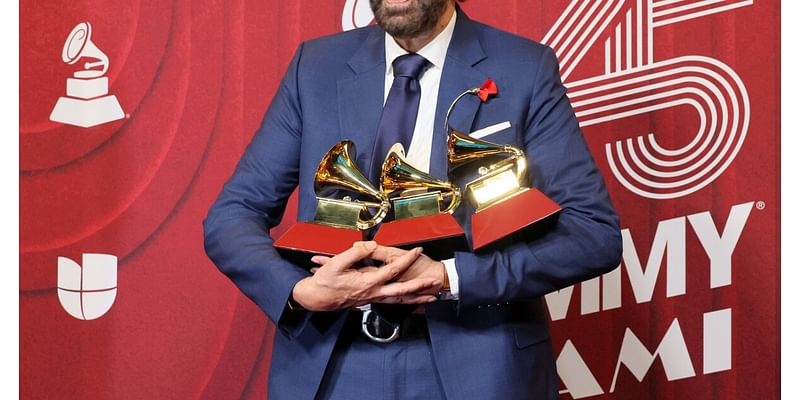 Juan Luis Guerra 4.40 wins big at the 25th Latin Grammys