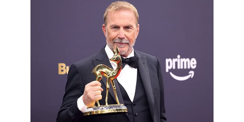 Kevin Costner Celebrates New Award in Munich, Plus Jennifer Lopez, Katie Holmes, Mark Ruffalo and More