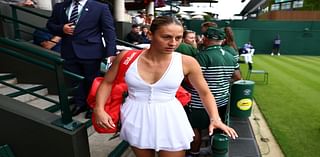 Wimbledon tennis player Marta Kostyuk wears 'unbelievable' wedding dress replica