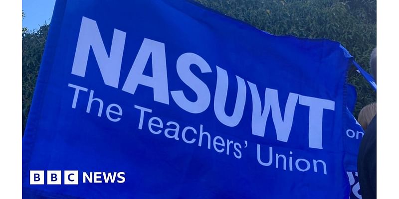 Northumberland teachers strike over school closure threat