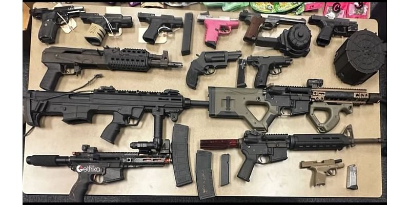 Dallas police arrest 5 people, seize stolen guns and illegal drugs