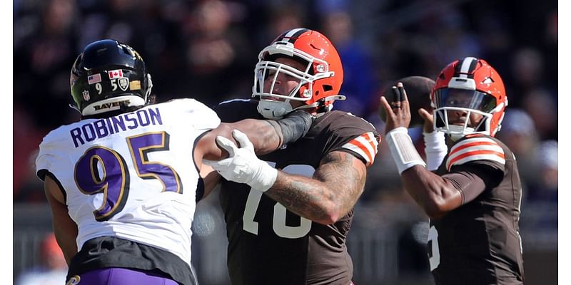 Browns’ schematic change resulted in better pass pro against Baltimore