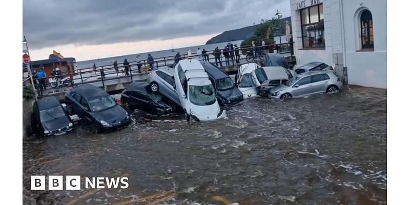 Watch: Cars washed away as new flash floods hit Spain