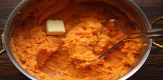 These simple mashed sweet potatoes are healthier than grandma's, but you won't notice the difference