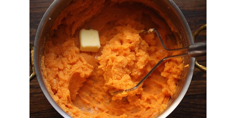 These simple mashed sweet potatoes are healthier than grandma's, but you won't notice the difference