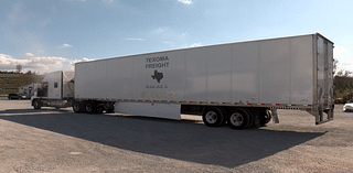 Texas semi-truck brings flood donations to Bristol Motor Speedway