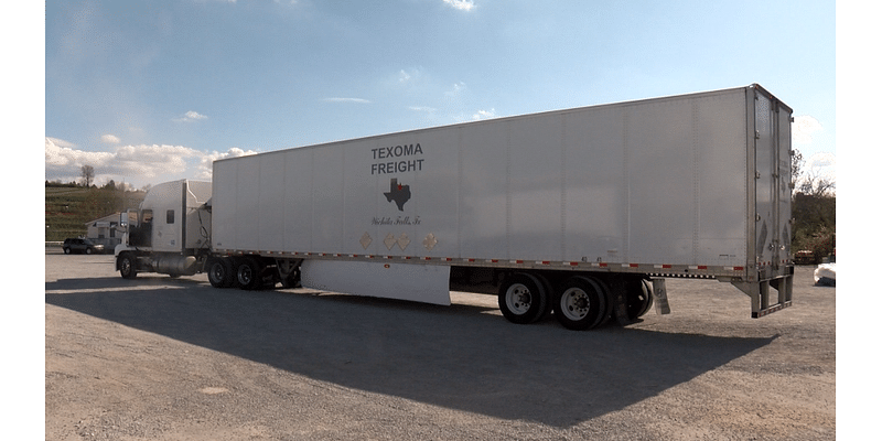 Texas semi-truck brings flood donations to Bristol Motor Speedway