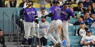 McMahon's tiebreaking homer lifts last-place Rockies over NL West-leading Dodgers 6-3