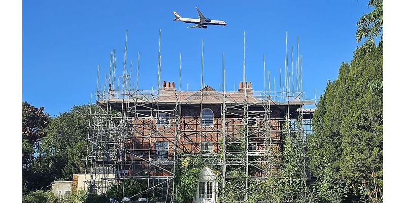 Fences knocked over, tiles blown off and even the phone signal cutting out: Locals living under Heathrow flight path tell how their lives are being made a misery by low-flying jets