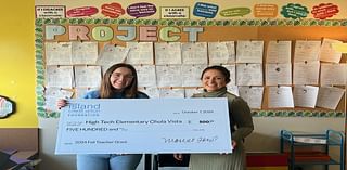 North County Teachers Receive Grant From North Island Credit Union Foundation