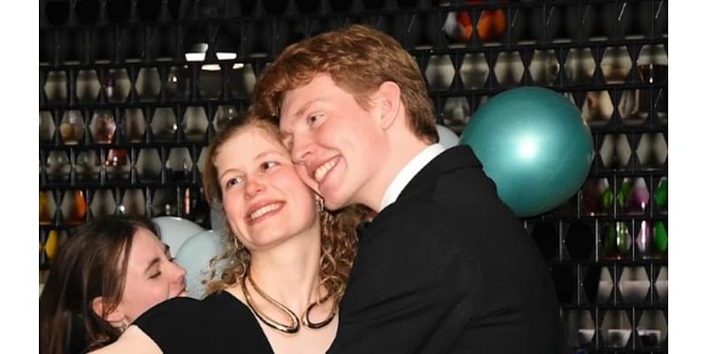 Love is in the heir! Fun-loving Lady Louise who turns 21 today is seen partying with her university boyfriend as she enjoys a low-key student life