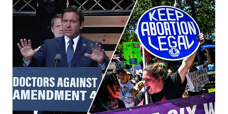 Florida's progressive abortion amendment fails following DeSantis push against 'bait and switch' legislation