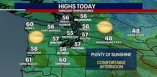 Seattle weather: Dry through Saturday morning