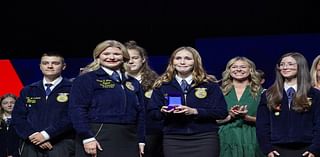 Eastland FFA member named national runner-up for Agriscience Fair project