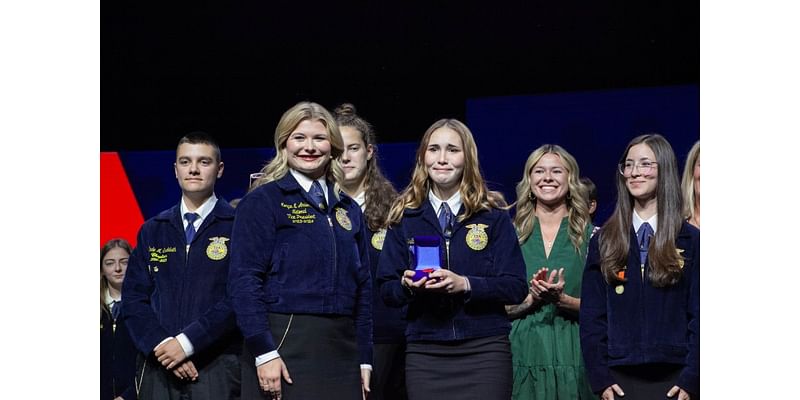 Eastland FFA member named national runner-up for Agriscience Fair project