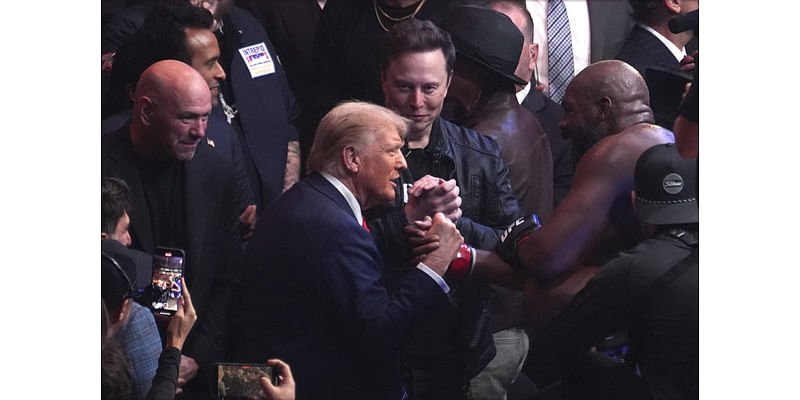 Video of Donald Trump's Raucous Reception at UFC Event Goes Viral