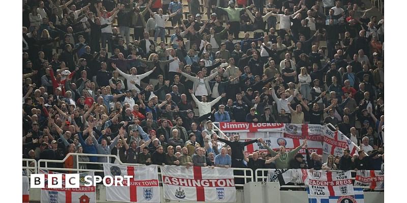 Nations League: Greek police criticised for 'heavy-handed' treatment of England fans