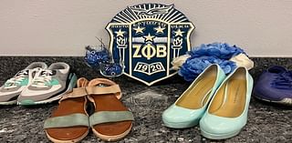 Las Vegas sorority collects shoes for charity, college scholarships