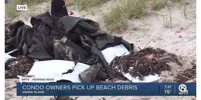 Singer Island residents raise concerns on pollution coming from condo's makeshift plastic seawall