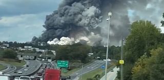 Interstate Is Closed Outside Atlanta As Residents Evacuate Due To A Chemical Plant Fire