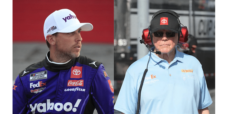 NASCAR Veteran Writes Off Denny Hamlin’s Championship Hopes, Favoring Another JGR Driver