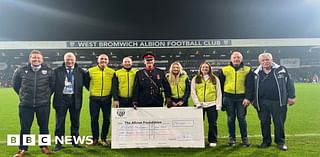 Fundraisers hand over £80,000 to West Bromwich Albion charity